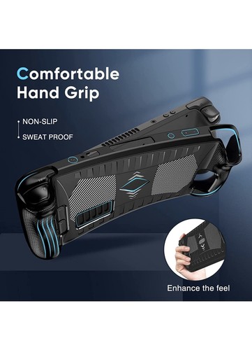 Steam Deck Case Stream Deck Case with Anti-Slip Particles, Compatible - Picture 4 of 7