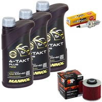 Set FüR Yamaha XT 600 E XT600 K XT 1990-2003 Inspektion ÖL 3L ÖLfilter ZüNdkerze