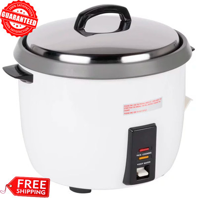 Heavy Duty Commercial Rice Cooker Warmer Nonstick Large Capacity 30 Cups Raw - 30 Cup Commercial Rice Cooker And Warmer Heavy Duty Commercial Rice Cooker Warmer Nonstick Large Capacity 30 Cups Raw - 30 Cup Commercial Rice Cooker And Warmer
