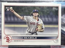 2022 Topps Series 2 - Advanced Stats Back #524 Connor Seabold /300 (RC)