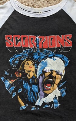 Scorpions vintage concert t-shirt, 1984 US tour | eBay