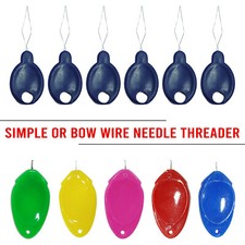 Needle Threader Machine Threading Simple Hand Bow Wire Sewing Threading Tool