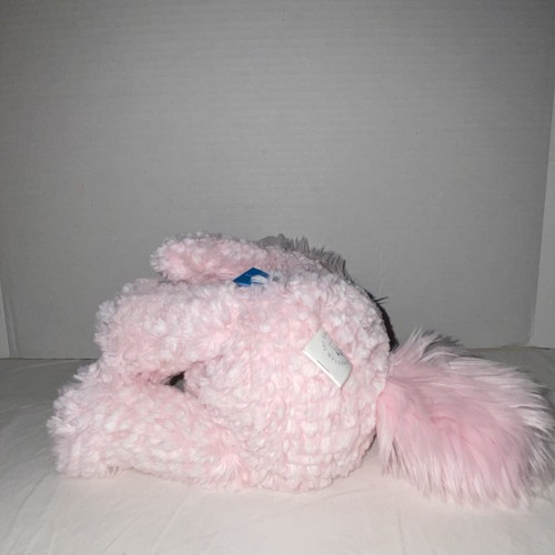 Manhattan Toy Company Pink Plush Unicorn Chenille 13" Stuffed Hard Eyes 2016 - Picture 6 of 14