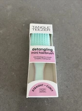 Tangle Teezer Detangling Mini Hairbrush Mint/Pink | New W/ Fast Ship!