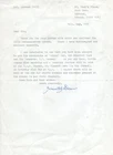 WW2 Stalag Luft III PoW camp leader ‘Dixie’ Deans signed letter - rare!
