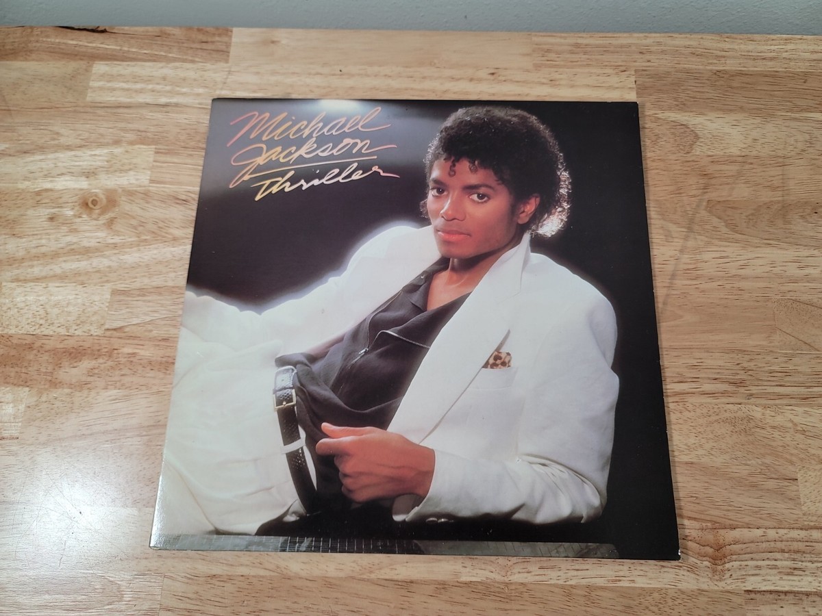 MICHAEL JACKSON THRILLER LP 1ST PRESS NO MJ CREDIT Very Good