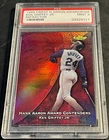 1999 KEN GRIFFEY JR. FINEST AARON AWARD REFRACTOR #HA8 PSA 9 MARINERS HOF