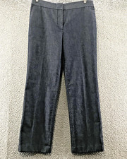 Liz Claiborne Jackie Mid Rise Dress Pants Blue/Gray Size 10