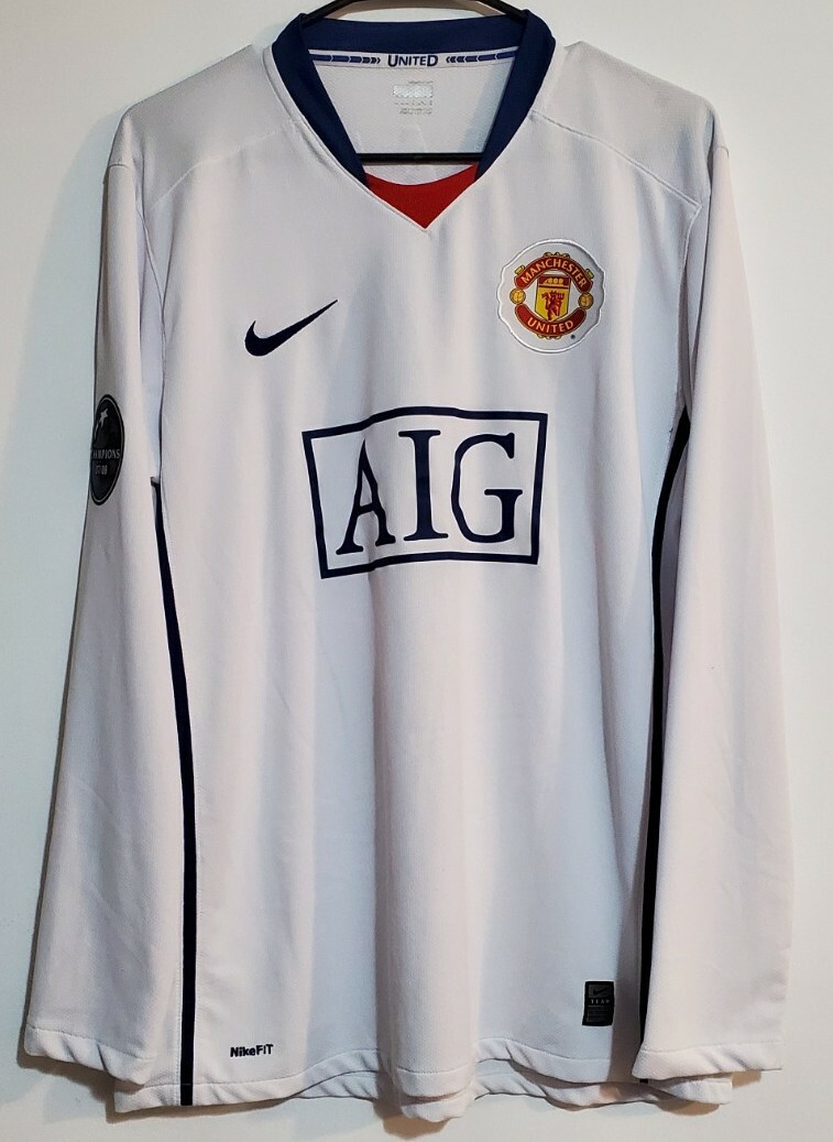 Nike Manchester United Ronaldo 08/09 UCL Away Jersey / Shirt Nike Manchester United Ronaldo 08/09 UCL Away Jersey / Shirt