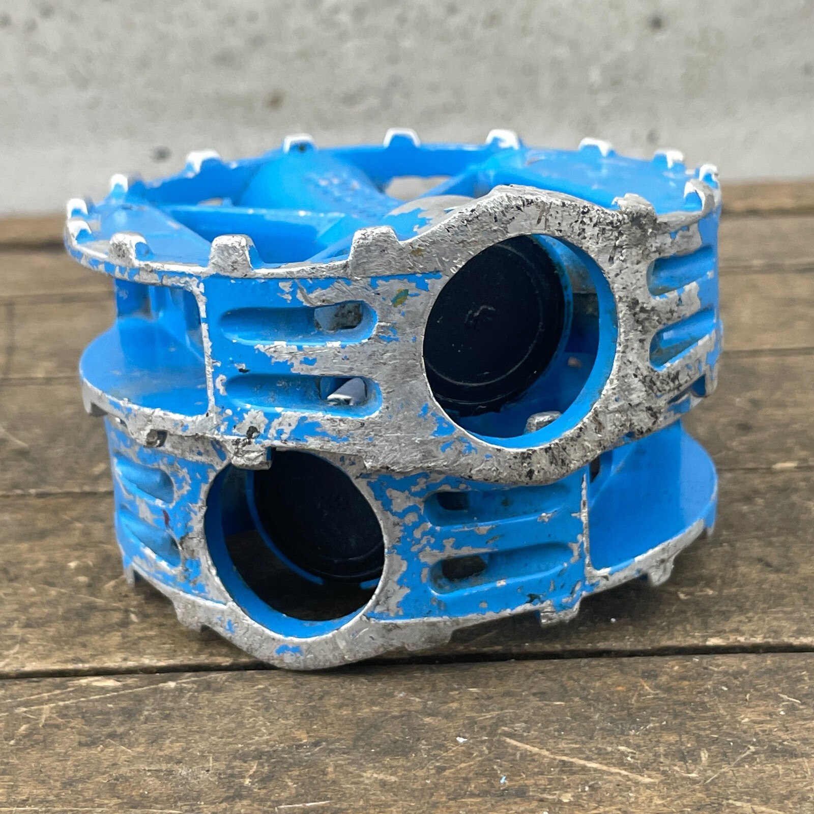 Hutch Pedals 1/2 in Old School BMX Blue OPC High Caliber OG 80s