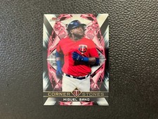 2018 Topps Finest FC-MS Miguel Sano Finest Cornerstones