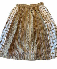 176 Vintage SOLEIADO Charles Demery France Patchwork Skirt M/L Lord taylor Boho