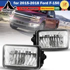 LED Fog Lights for 2015 2016 2017 2018 Ford F-150 Driving Bumper Lamps Pair L+R