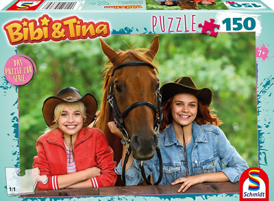 BIBI UND TINA - EIN HERZ FÜR PFERDE - Schmidt Puzzle 56364 - 150 Pcs. - NEU