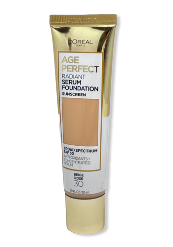 L'Oreal Age Perfect Radiant Serum Foundation Sunscreen SPF 50 (1.0oz) You Pick! - Picture 12 of 31