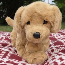 ON HOLD Douglas Cuddle Toys Honey Golden Retriever Plush Dog TM Tag 23"