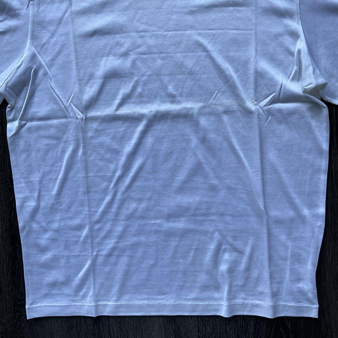 T shirt Yves Saint Laurent Rive Gauche cotone bianco M quasi come nuova mai usata