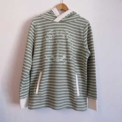 100% Adenauer  Damen  Kapuzensweatjacke ; Gr.:  XL
