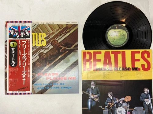 The Beatles Please Please Me Japan LP OBI [97357ER]