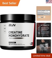 BPN Creapure Creatine Monohydrate - 5g/Serving, Energy Boost & Muscle Support