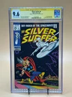 Silver Surfer #4 CGC 9.6 1x Sig Lee Thor/ Loki App VTG Marvel Comic '69