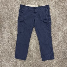 Polo Ralph Lauren Cargo Pants Mens 40X30 MIL-J-4883A Faded Blue Utility Military