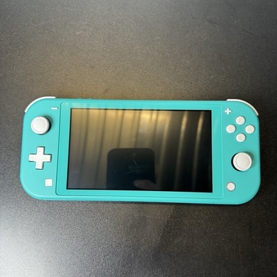 Nintendo Switch Lite Handheld Game Console Blue Aqua HDH-001 - Tested & Working