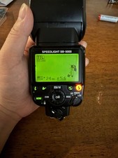 Nikon SB-5000 AF Speedlight Flash test working