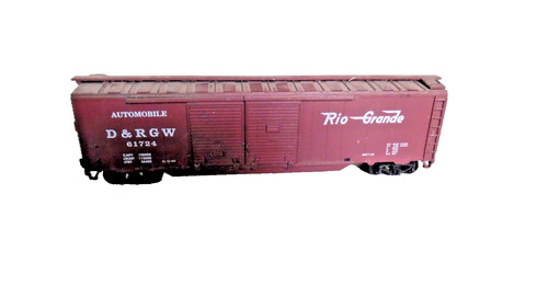 DRGW 61724 Denver Rio Grande vagón de carga de doble puerta usado - acopladores Kadee | Zustand: Used