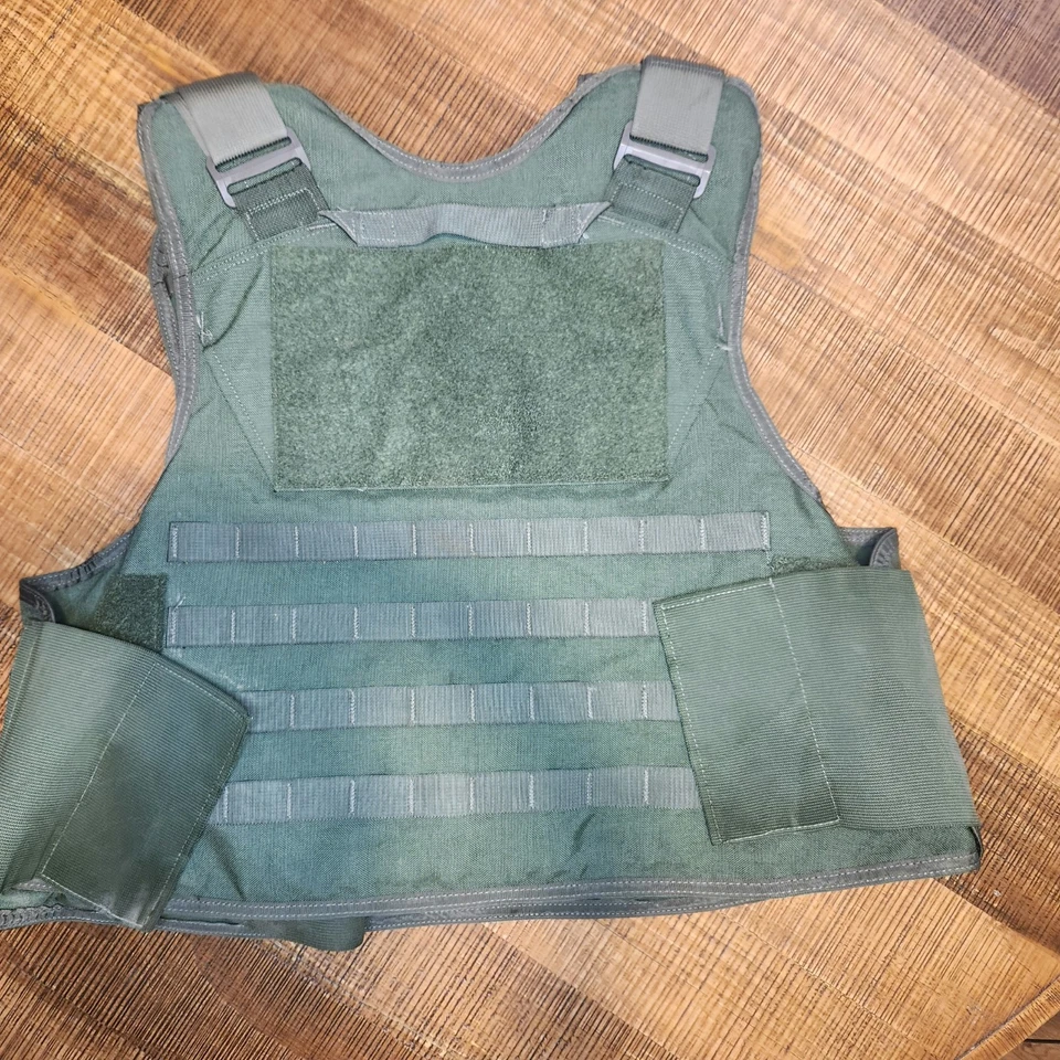 Tactical Vest  Plate Carriers Men Green  Standard Armor 2XL/3XL Green Mole - Image 2 of 4