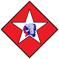 US Marine Corps Badge Sticker 1st Battalion 6th Marines '1/6 HARD'