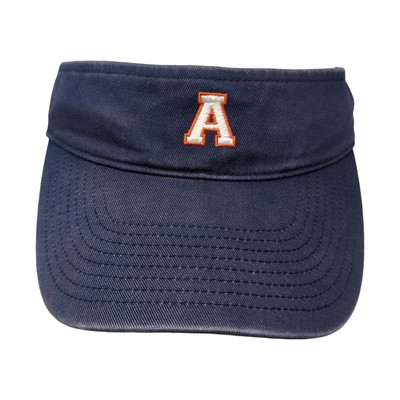 Aeropostale Strapback Sun Visor Cap Blue One Size Adjustable Embroidered Cotton