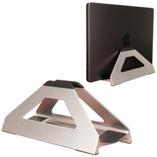 Vertical Space Saving Stand ToolFree Aluminum Fits 1017 Inch Laptop Desk