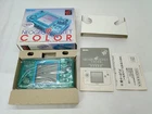 Neogeo Pocket Color Crystal Blue Boxed Console SNK CIB w/Buttonbattery Tested