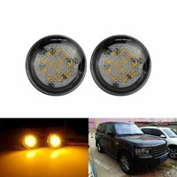 Klare Led-Seitenblinker-Wiederholleuchte Land FüR Range Rover L322 2002-2012