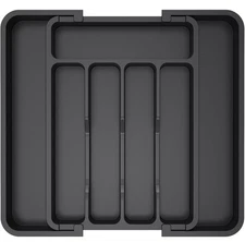 Silverware Drawer, Organizer, Expandable Utensil Tray, for Kitchen, BPA Free