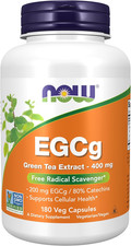 Supplements, Egcg Green Tea Extract ,Dietary,400 Mg, Free Radical Scavenger , 18