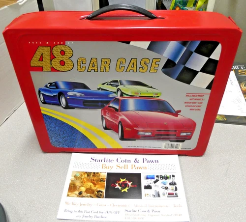 Matchbox Hot Wheels Lesney Deora Vehicles Lot of 45 w/Case