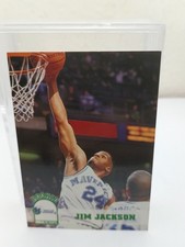1993-94 NBA HOOPS ROOKIE CARD DALLAS MAVERICKS JIM JACKSON #48. rookie card picture