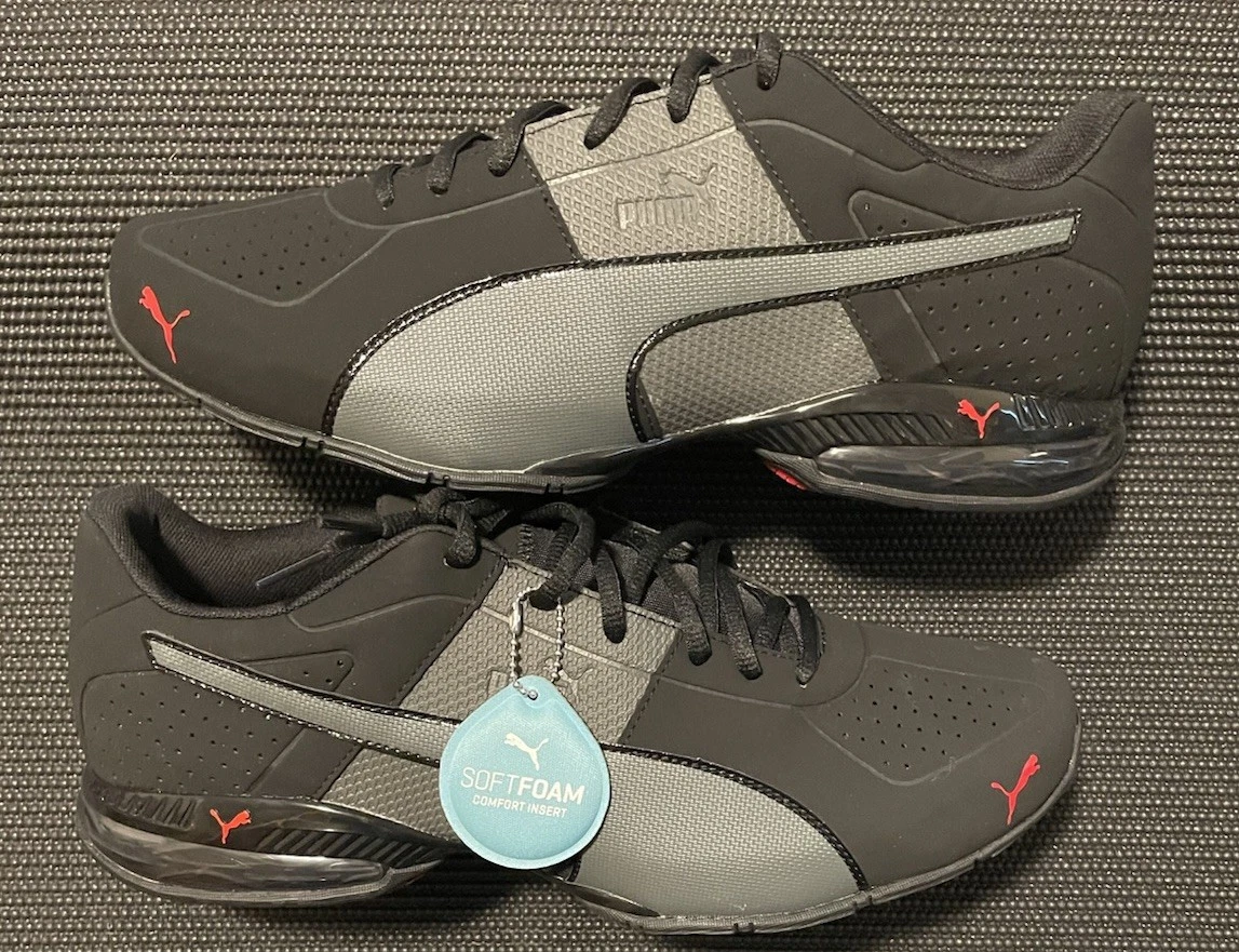 Puma Cell Surin 2 Sneakers Mens Size 13 Grey Low Top Training Puma Mens Cell Surin 2 Matte Gray Training Sneakers Sz 12  main image 2