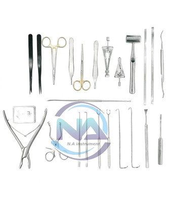 26Pcs Basic General Hand Palm Wrist Surgery Plastic & Veterinary Instruments Set