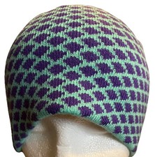 NWT LL Bean Classic Winter Beanie Unisex Reversible Winter Hat Mountain Snow OS