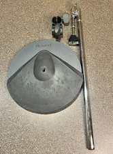 Roland CY-6 Dual-Trigger V-Cymbal Pad with Mounting Arm & Clamp