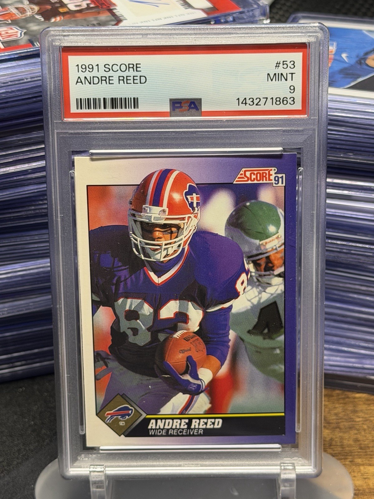 1991 Score - Andre Reed #53