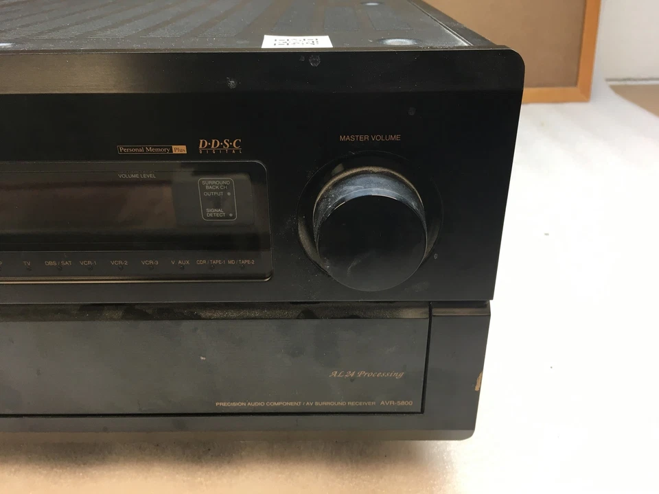 Denon AVR-5800 Precision Audio Component AV Surround Receiver - No Remote - Image 3 of 4