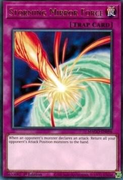 Yugioh Storming Mirror Force 1st Edition Rare MAGO-EN096 NM