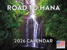 Road To Hana Calendar 2026 Maui Hawaii Monthly Wall Calender 12 Month 12x18