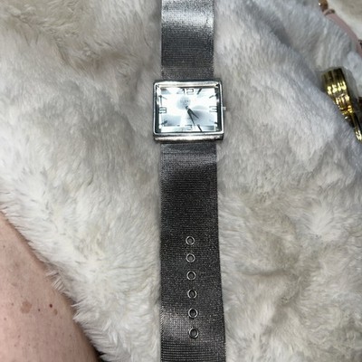 Element New York 4741 Men s Roman Numerals Stainless Steel Watch! WITH BATTERY