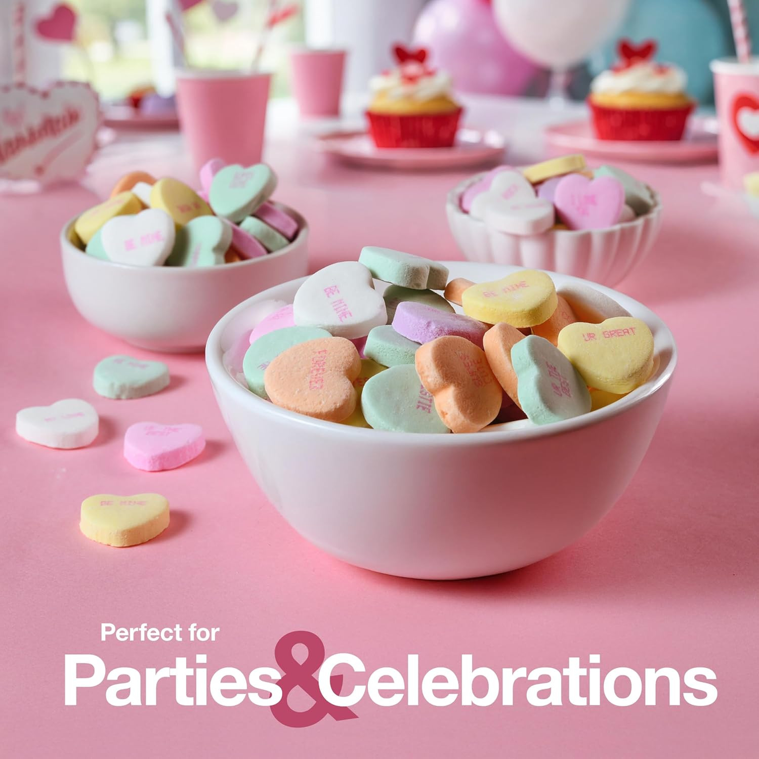 Conversation Hearts Candy 1 Lb – Valentines Bulk Mix & Mother’S Day Edition – Id thumbnail 5