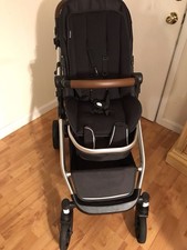 Mockingbird Black Single Seat w/ Storage Basket
